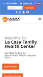 Mobile Screenshot of lacasahealth.com